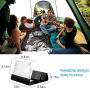 【2020 Update Version】 12 Phone Screen Magnifier with Foldable Magnetic Leather,3D Magnifier Projector Screen for Movie Video and Game.Easy Collection and Compatible with Any Smartphones(Blcak)