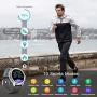 CanMixs Smart Watch for Android iOS Phones, 1.3" Touch Screen Bluetooth Fitness Tracker Watches for Men Women, IP67 Waterproof Activity Tracker with Heart Rate Monitor Sleep Compatible Samsung iPhone