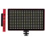 Acouto L28 Video Light Kit, LED Video Light Fill Light 3200-5600K CRI97 for Camera Shooting(RED)