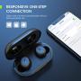 Wireless Earbuds, Mpow M12 in-Ear 5.0 Bluetooth Earbuds with Wireless Charging Case/USB-C, Immersive Bass, Touch Control, 25H Playtime Wireless Earphones with Mic, IPX8 Waterproof Earbuds for Sports