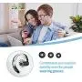 Bluetooth Headset [36Hrs Playtime, 2 Batteries, V4.2] Wireless Bluetooth Earpiece for Cell Phone Noise Canceling Car Earbuds Headphones with Mic Compatible with iPhone Samsung Android (Silver)