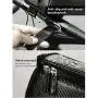 Mhwlai Bicycle Front Frame Bag, Waterproof Mobile Phone Touch Screen Multi-Function Bag Suitable for Mountain Bike Road car Front Bag Bicycle Accessories