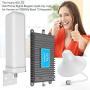 Verizon Phone Booster 4G LTE Band 13 Cell Signal Repeater Booster 700Mhz Mobile Phone Signal Amplifier Antenna Kit for Home and Office, Improve 4G LTE Data
