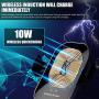 Wireless Car Charger Vent Mount, Automatic Clamping 10W/7.5W Fast Charging Air Vent Car Compatible for iPhone 11/11 Pro/11 Pro Max/Xs MAX/XS/XR/X/8/8+,Samsung S10/S10+/S9/S9+/S8/V30 (Black)