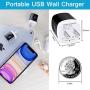 Single Port Wall Charger, 2Pack 5V/1A USB Charger Block Plug Box Power Adapter Cube Compatible iPhone 11/XR/X/8/7/6,Samsung Galaxy S20/10/9/8,Note10/9/8,LG Stylo 6 5 4,Moto,iPad,Android Phone Charger
