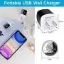 Single Port Wall Charger, 2Pack 5V/1A USB Charger Block Plug Box Power Adapter Cube Compatible iPhone 11/XR/X/8/7/6,Samsung Galaxy S20/10/9/8,Note10/9/8,LG Stylo 6 5 4,Moto,iPad,Android Phone Charger Single Port Wall Charger, 2Pack 5V/1A USB Charger Block Plug Box Power Adapter Cube Compatible iPhone 11/XR/X/8/7/6,Samsung Galaxy S20/10/9/8,Note10/9/8,LG Stylo 6 5 4,Moto,iPad,Android Phone Charger