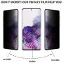 Galaxy S20 Plus Privacy Screen Protector [Tempered Glass] [Anti Spy] [Case Friendly] [Bubble Free] [Easy Installation] [Full Coverage] For Samsung Galaxy S20 Plus/S20+ (6.7")