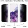 for Galaxy S20 Ultra Tempered Glass Privacy Screen Protector, [Anti-spy] [9H Hardenss] [3D Curved] [Easy Installation] [Darken Screen] HD Protective Film for Samsung Galaxy S20 Ultra