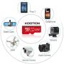 KOOTION 2-Pack 128GB Micro SD Card Class 10 Micro SDXC Card 128GB UHS-1 Memory Card Ultra High Speed TF Card, C10, U1, 128 GB