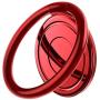 RANVOO Phone Ring Holder, Cell Phone Finger Kickstand, Adjustable and Rotatable Stand Compatible with All Smartphone for iPhone SE/ 11 Pro Max/11 Pro/11/7/8/7 Plus/8Plus/Xs/XR/Note 10 S10 LG, Red