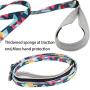 PetHomli 5 Ft Anti-Off Hook Dog Leash Strong Durable Polyester Dog Training Leash for Small Medium Large Dogs