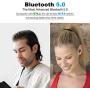Wireless Earbuds, Wireless Headphones Besunny Bluetooth 5.0 Earbuds with USB-C Charging Case, Bluetooth Earbuds Waterproof True Wireless Earbuds, Built-in Mic Bluetooth Headphones (1Pair, Black)