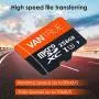 Vantrue 256GB MicroSDXC UHS-I U3 V30 Class 10 4K UHD Video High Speed Transfer Monitoring SD Card with Adapter for Dash Cams, Body Cams, Action Camera, Surveillance & Security Cams Vantrue 256GB MicroSDXC UHS-I U3 V30 Class 10 4K UHD Video High Speed Transfer Monitoring SD Card with Adapter for Dash Cams, Body Cams, Action Camera, Surveillance & Security Cams