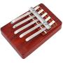 Kids Thumb Piano,5/6 Key Traditional Finger Piano Mbira Finger Percussion Pocket Keyboard Instrument for kid Children Musical Accompaniment Training Tool (5 Keys)
