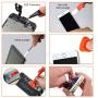 GANGZHIBAO 90pcs Electronics Repair Tool Kit Professional, Precision Screwdriver Set Magnetic for Fix Open Pry Cell Phone, Apple iPhone, Computer, PC, Laptop, Tablet, iPad, Macbook with Portable Bag