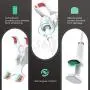 UGREEN Gooseneck Phone Holder for Bed Desk Flexible Cell Phone Clip Clamp Overhead Phone Mount Long Arm Compatible for iPhone 11 Pro Max SE XR XS 8 Plus 6 7 5, Samsung Galaxy S20 S10 S9 S8 S7, White