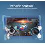 Universal Mobile Game Grip Joystick,Touch Screen Gamepad Controller Rocker, Ergonomic Design Handle Holder Compatible for Smart Phone Pads Games