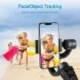 3-Axis Gimbal Stabilizer for iPhone 11 Pro XS Max XR X 8 Plus 7 6 SE Android Smartphone, with Sport Inception Mode Face Object Tracking Time-Lapse Long Battery Life, for Youtuber/Vlogger