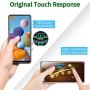 [3-Pack] QHOHQ Screen Protector for Samsung Galaxy A21 (Not Suitable for A21S),[9H Hardness] HD Transparent Scratch-Resistant [Bubble Free] Tempered Glass