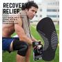 Physix Gear Knee Support Brace - Premium Recovery & Compression Sleeve For Meniscus Tear, ACL, MCL Running & Arthritis - Best Neoprene Stabilizer Wrap for Crossfit, Squats & Workouts - For Men & Women