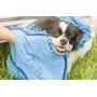 Tuff Pupper Large Dog Shammy Towel | Ultra Absorbent | Durable 35 x 15 Size for Dogs of All Breeds | Quick Drying Chenille Fabric | Designed for Indoor and Outdoor Use | Machine Washable