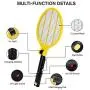 OCEANPAX Bug Zapper, Electric Fly Swatter Mosquito Killer, USB Rechargeable 4200V Bug Zapper Racket for Indoor, Outdoor Pest Control, LED Light, Safe to Touch with 3-Layer Safety Mesh OCEANPAX Bug Zapper, Electric Fly Swatter Mosquito Killer, USB Rechargeable 4200V Bug Zapper Racket for Indoor, Outdoor Pest Control, LED Light, Safe to Touch with 3-Layer Safety Mesh