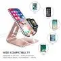 Apple Watch Stand, OMOTON 2 in 1 Universal Desktop Stand Holder for iPhone and Apple Watch Series 5/4/3/2/1 (Both 38mm/40mm/42mm/44mm) (Rose Gold) Apple Watch Stand, OMOTON 2 in 1 Universal Desktop Stand Holder for iPhone and Apple Watch Series 5/4/3/2/1 (Both 38mm/40mm/42mm/44mm) (Rose Gold)