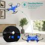 DROCON Mini Drone for Kids, Scouter Foldable Beginner drone with Altitude Hold/3D Flips/Self-Rotating/Headless Mode/One-Key Take-Off & Landing/One-Key Return/Speed Adjustment/2 Charge Ways