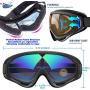 First Choose Anti-Glare Lenses, Ski Goggles, Winter Sport Snowboard Goggles with UV 400 Protection, Snowboard Goggles for Kids, Boys & Girls, Youth, Men & Women, Helmet, Wind Resistance