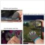 6 Pairs Gaming Finger Sleeve Touchscreen Finger Sleeve Anti-Sweat Breathable Touchscreen Finger Sleeve for Mobile Phone Games