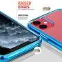 Mkeke Compatible with iPhone 11 Case, Clear iPhone 11 Cases Cover for iPhone 11 6.1 Inch-Blue Mkeke Compatible with iPhone 11 Case, Clear iPhone 11 Cases Cover for iPhone 11 6.1 Inch-Blue