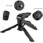 Phone Tripod, Andoer Camera stabilizer 1/4 Screw Handheld Mini Universal Smartphone Holder Tripod for iPhone Samsung Android Multi-Use Pistol Grip Phone Tripod, Andoer Camera stabilizer 1/4 Screw Handheld Mini Universal Smartphone Holder Tripod for iPhone Samsung Android Multi-Use Pistol Grip