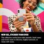 PopSockets: PopGrip with Swappable Top for Phones and Tablets - Checker Black