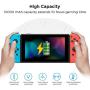 Gulikit Portable Power Bank 10000mAh 5V/3A Flash Rechargeable Extended Battery Charger Case Compatible for Nintendo Switch & Smartphone & Travel Video Game Charger
