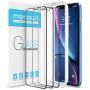 Maxboost Edge-to-Edge (3 Pack) Screen Protector for Apple iPhone 11 and iPhone XR (6.1") [Touch Accurate] Full Framed Tempered Glass Screen Protector Compatible with iPhone XR/11 - Pack of 3