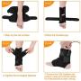 Heated Ankle Support Wraps Breathable Ankle Brace for Running Basketball Ankle Sprain Wrap Men Women, Left Right Foot Brace