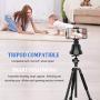 Portable All-in-one Smart Selfie Stick, 360° Rotates Auto Face & Object Tracking Vlog Shooting Smartphone Mount Holder