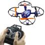 SKYKING F035 Mini Drone with 480p Camera for Kids, RC Quadcopter Pocket Beginners Drone with 2.4 GHz 4CH 6-Axis Gyro/Altitude Hold/3D Flips/One-Key Return/Headless Mode (Blue)