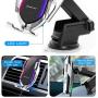 Wireless Car Charger Mount,Windshield Dash Air Vent Phone Holder Compatible iPhone 11/11 Pro/11 Pro Max/Xs MAX/XS/XR/X/8/8+,Samsung S10/S10+/S9/S9+/S8/S8+