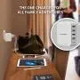 USB Wall Charger RAVPower 40W 8A 4-Port Multi-Port Travel Charger Charging Station, Compatible iPhone 11 Pro Max XS Max XR X, Ipad Pro Air Mini, Galaxy S9 S8 Note 8 Edge, Smartphone, Tablet and More USB Wall Charger RAVPower 40W 8A 4-Port Multi-Port Travel Charger Charging Station, Compatible iPhone 11 Pro Max XS Max XR X, Ipad Pro Air Mini, Galaxy S9 S8 Note 8 Edge, Smartphone, Tablet and More