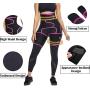 ROYAL WIND 3 in 1 Waist Trainer, Sport Workout Waist Support Girdle Belt Slimming Body Shaper Belt Thigh Trimmer Shapewear for Women