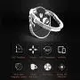 homEdge Cell Phone Skull Ring Grip, Set of 3 Packs 360° Adjustable Finger Ring Holder, Suitable for Magnetic Car Mount Kickstand for Cell Phone-Black+White+Red homEdge Cell Phone Skull Ring Grip, Set of 3 Packs 360° Adjustable Finger Ring Holder, Suitable for Magnetic Car Mount Kickstand for Cell Phone-Black+White+Red
