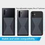 MOFT Reusable Adhesive 4-in-1 Phone Stand, Card Holder, Adjustable Viewing Angles, Magnetic, Thin Design with Grip to be Held -Starry Grey