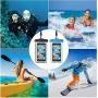 Reinforced Waterproof Case for Smart Phone/Phone Protector, Universal Cell Phone Dry Bag Pouch Outdoor Compatible with iPhone X/Xs/Xr/Xs Max, 8/7/6s Plus, Samsung S10/S9/S8 Plus, S10 e, Up to 6.5"