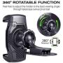 JIMISHA Car Phone Holder Phone Car Mount with Stick On Base Cell Phone Car Mount Sticky Adhesive Mount Holder for 4 inches to 6.5 inches Smartphones