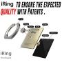 iRing Original by AAUXX Cell Phone Ring Holder, Mobile Finger Grip Ring Stand Compatible with iPhone, Samsung, Other Android Smartphones and Tablets.(Champagne Gold)