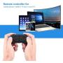 Fosa Wireless Retro Bluetooth Game Controller, Universal Mini Gamepad Handle Joystick Gaming Controller Remote for iOS Android Windows(Black)