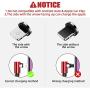 Magnetic Charging Cable, Ankndo 3 in 1 Magnetic Phone Charger Cable [4-Pack, 3ft/3ft/6ft/6ft] Nylon Braided Magnet Charger Cable Compatible with Micro USB, Type C Smartphone and iProduct Device -Red