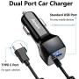 Compatible Samsung Galaxy S20 Plus/S20/S9/S10 Plus/S10/S10e/Note 10 Plus/Note 10 Car Charger, USB Type C Car Charger for Samsung Galaxy S9+ S8 Note 8 Note 9 S8 Plus, Google Pixel 2/XL Car Charger