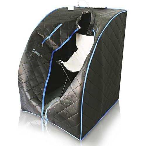 SereneLife AZSLISAU10BK Portable Infrared Sauna